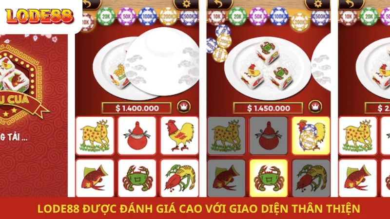 Bầu Cua Đổi Thưởng Online Lode88 được đánh giá cao