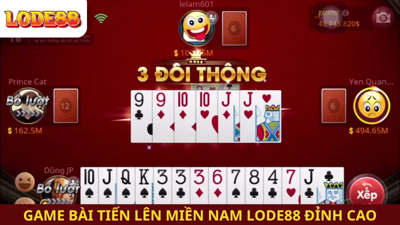 Game Bài Tiến Lên Miền Nam Lode88 Đỉnh Cao