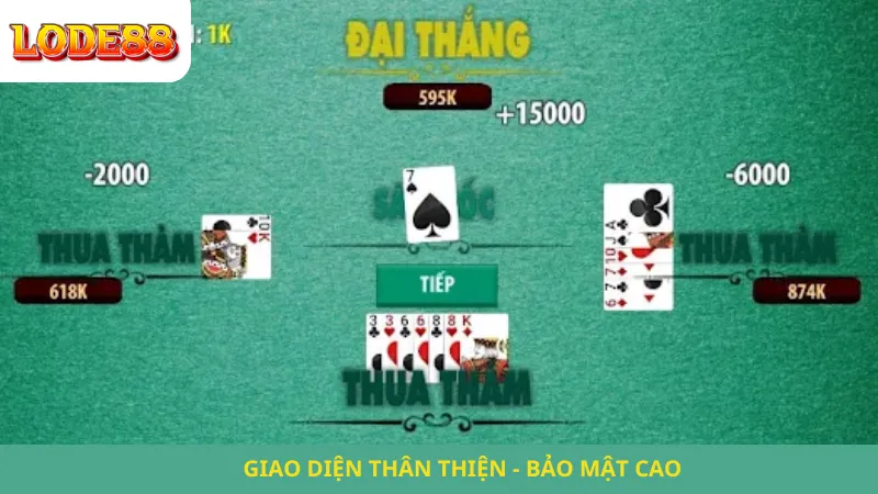 Giao Diện Thân Thiện - Bảo Mật Cao tại Sâm Lốc Lode88